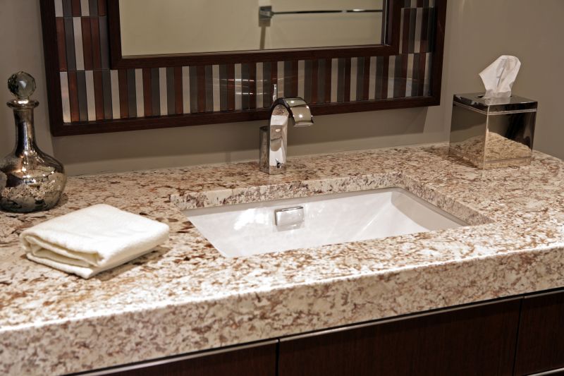 Custom Fabricated Granite for Bathroom Vanities